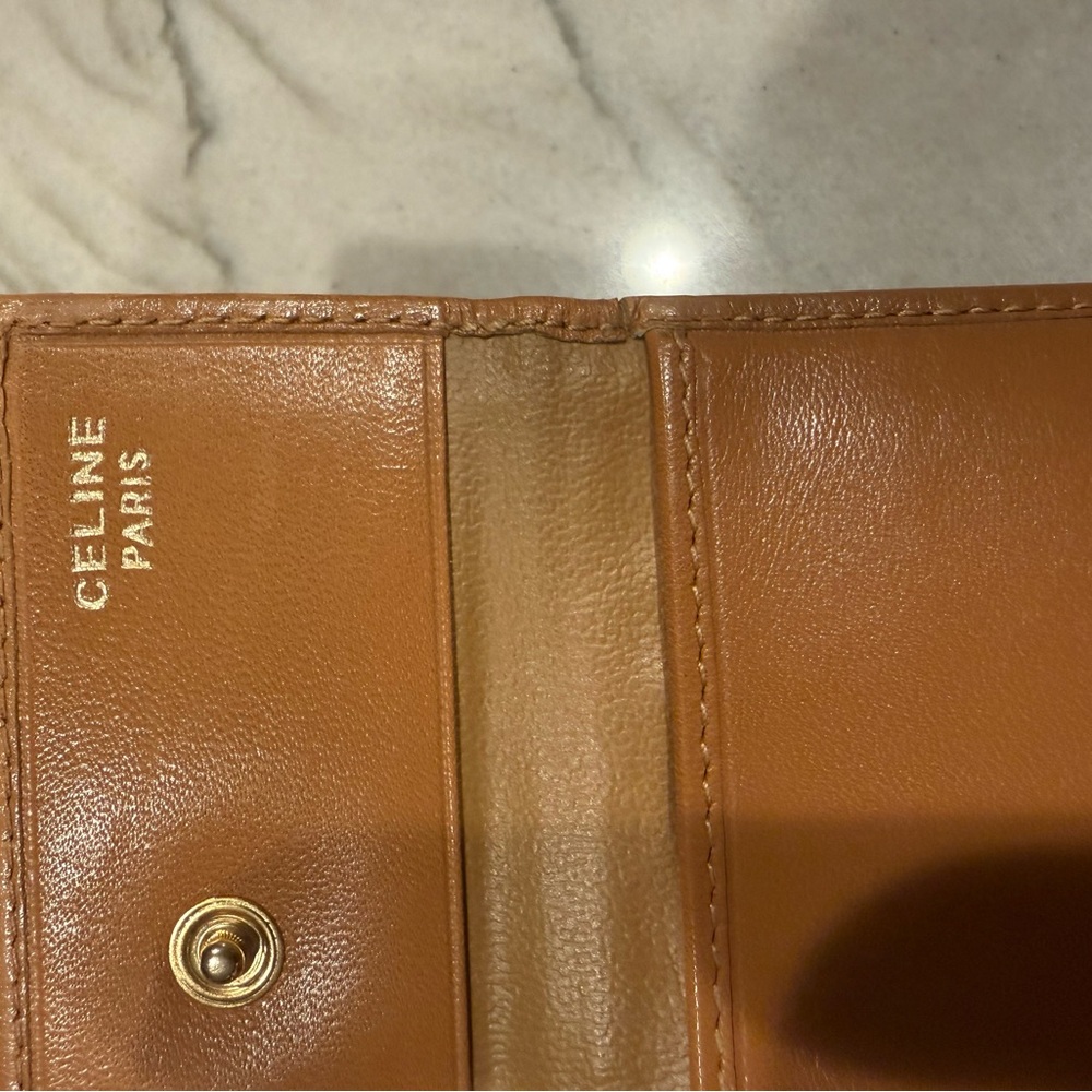 CELINE MACADAM BI-FOLD COMPACT WALLET VINTAGE - Picture 10 of 16
